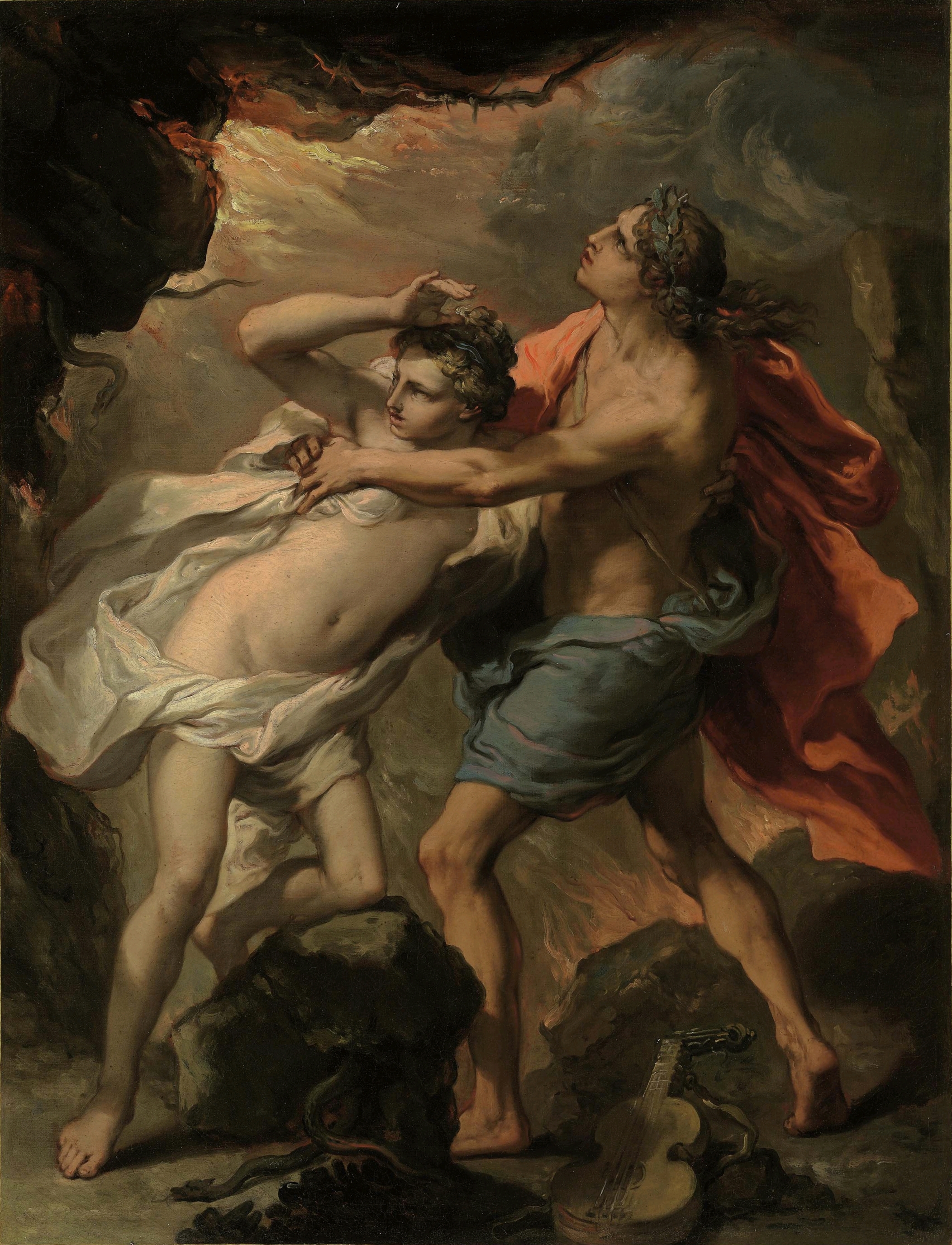 Orpheus_and_Eurydice by Gaetano_Gandolfi