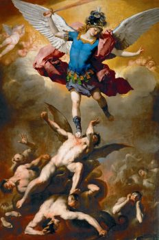 St. Michael defeating the fallen angels