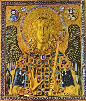 St. Michael gold icon