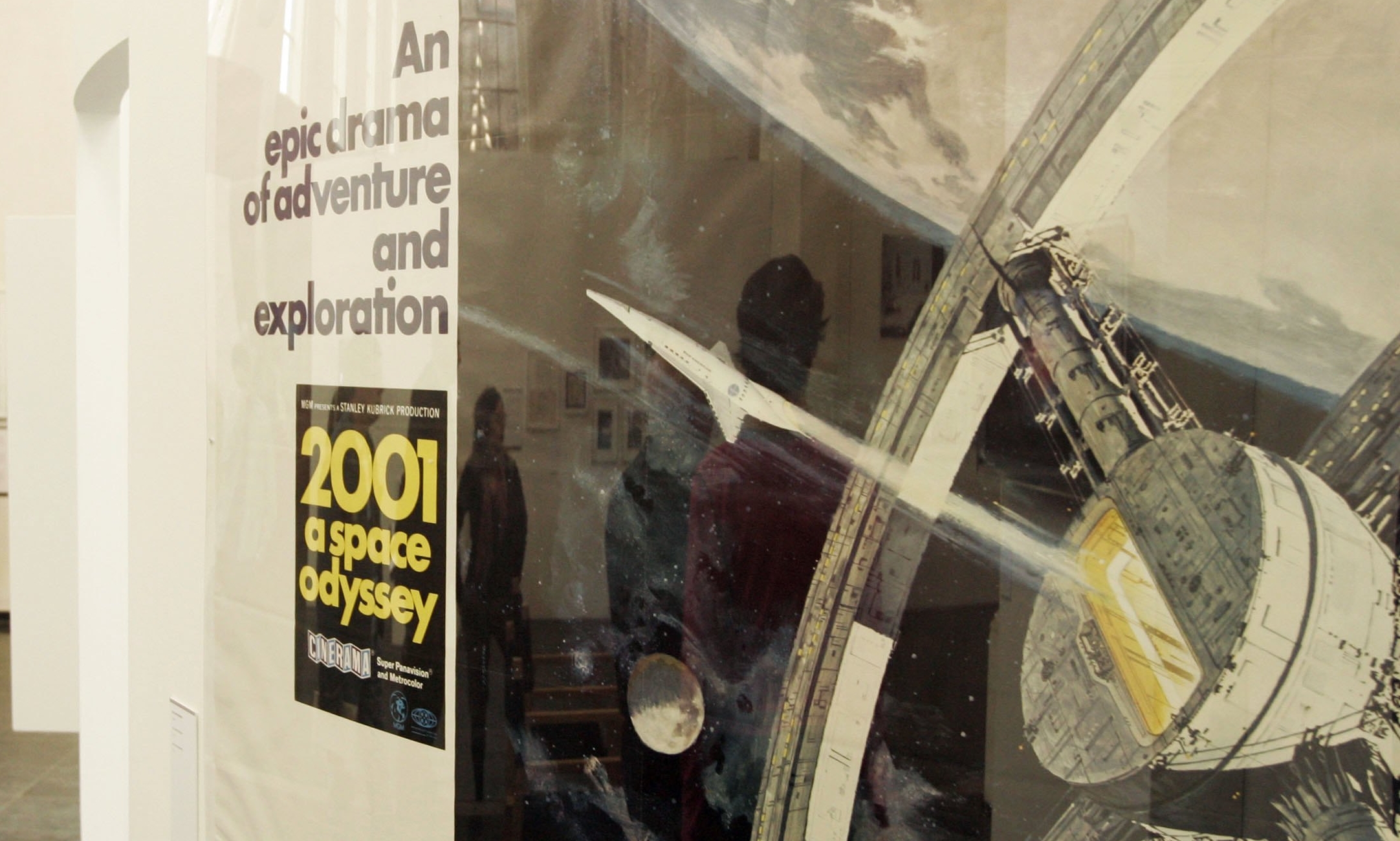 A poster from the movie '2001: A Space Odyssey'