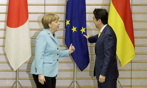 Presidents of Japan and Germany meet
