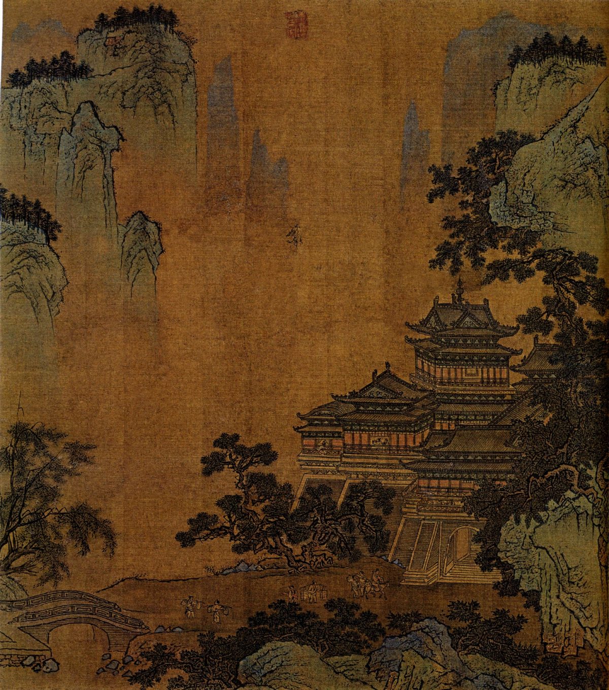 ellow_Crane_Tower by an anonymous painter