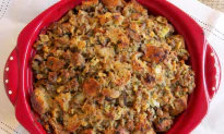 Donatella Arpaia’s Mushroom and Italian Sausage Rice Stuffing