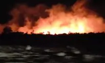 Sierra Fire Erupts Near Los Angeles