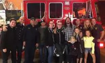 Foo Fighters’ Dave Grohl Delivers BBQ to Firefighters in Southern California
