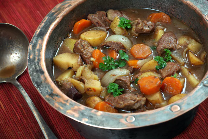 This is a quick version of Irish Stew using leg of lamb for a tasty and tender dish. (Ronald Sumners/Shutterstock)