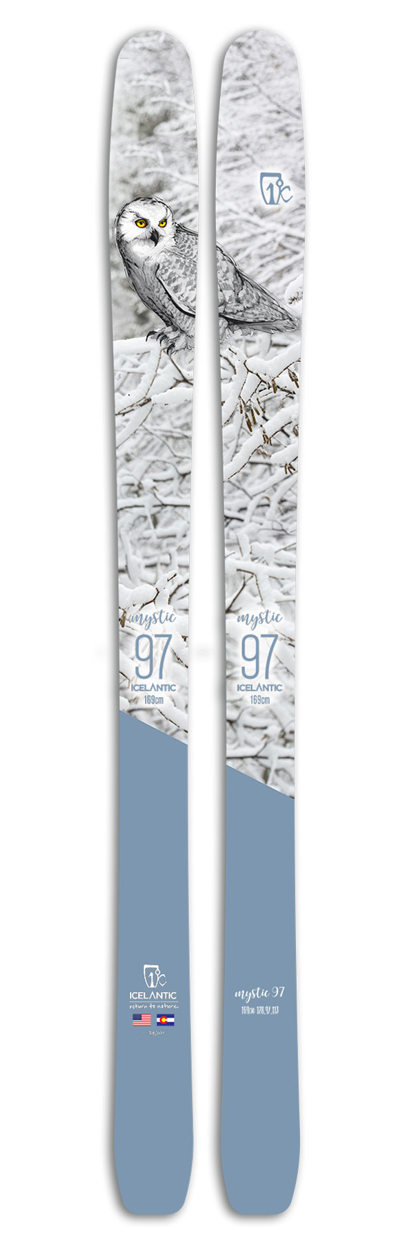 Icelantic_Mystic_skis_owl
