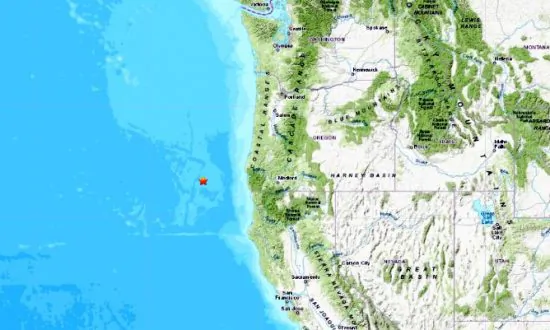 5 Earthquakes Hit Off the Coast of Oregon: USGS