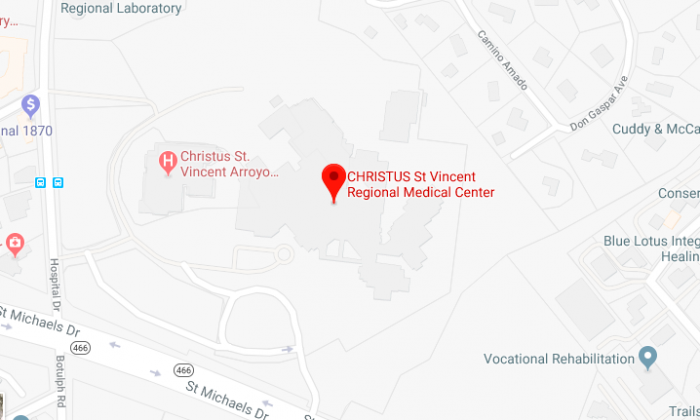 St. Vincent Hospital Campus Map