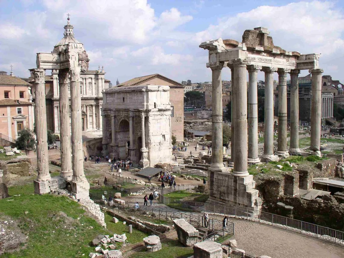 File photo of the remains of the Roman Forum in Rome, Italy. The U.S. Constitution owes much to Polybius, a Greek historian who praised Rome’s constitution and explained how and why it worked. (Carla Tavares/Wikimedia Commons/CC BY-SA 3.0)