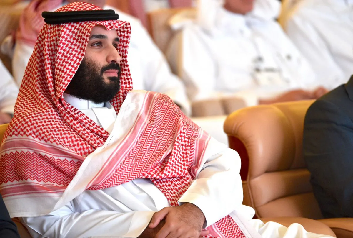 Saudi Crown Prince Mohammed bin Salman attends the Future Investment Initiative (FII) conference in the Saudi capital Riyadh on Oct. 23, 2018. (Fayez Nureldine/AFP/Getty Images)