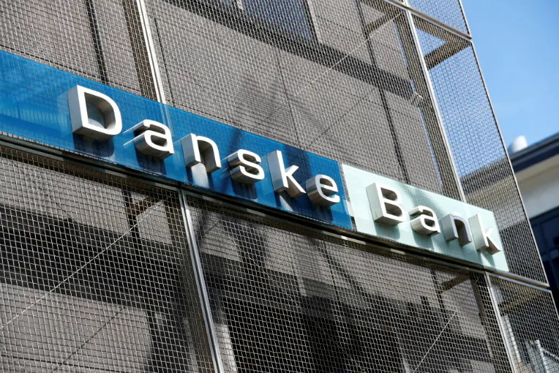 Danske Bank sign is seen at the bank's Estonian branch in Tallinn, Estonia August 3, 2018. (Ints Kalnins/File Photo/Reuters)