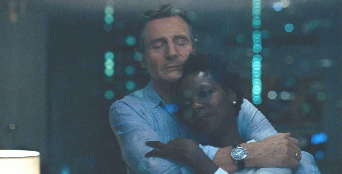 (L-R) Liam Neeson and Viola Davis