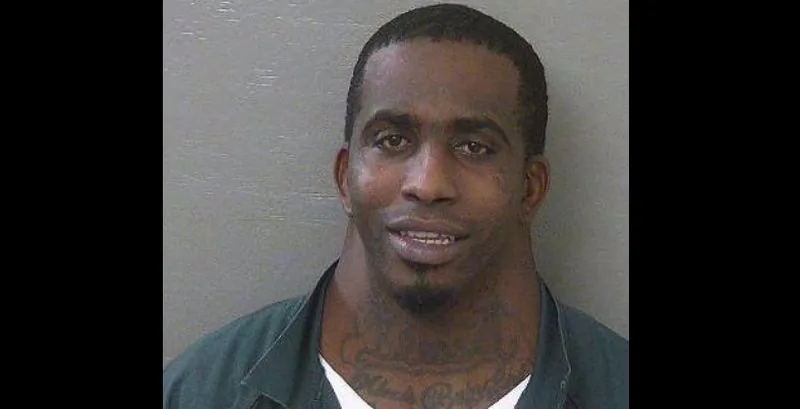 A man’s mugshot went viral last week due to the size of his neck (Escambia Sheriff's Office)