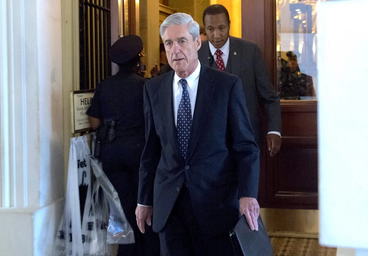 Special Counsel Robert Mueller leaves after a meeting with the US Senate Judiciary Committee at the US Capitol in Washington, on June 21, 2017. (SAUL LOEB/AFP/Getty Images)