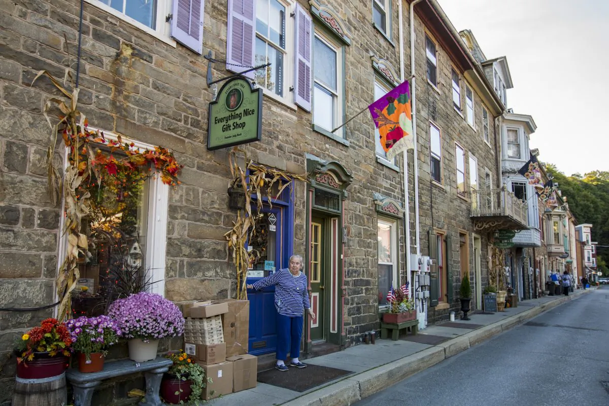 The Jim Thorpe township in Carbon County, Pennsylvania, on Oct. 12, 2016. (Samira Bouaou/The Epoch Times)