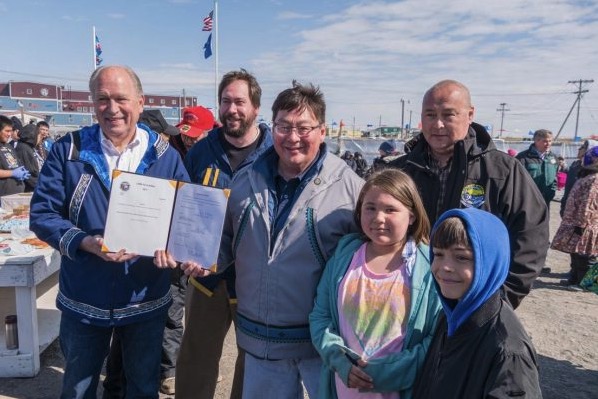 Governor Bill Walker signs ordinance