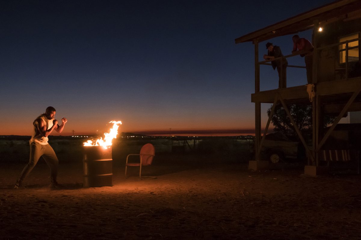 Creed 2 desert training camp