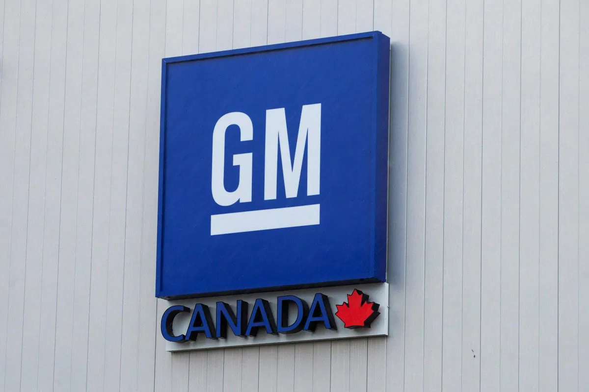 The General Motors assembly plant in Oshawa, Ontario, Canada on Nov. 26, 2018. (Carlos Osorio/Reuters)
