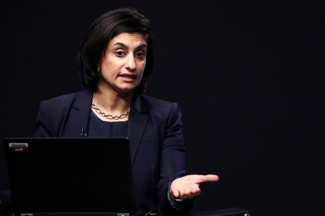 Centers for Medicare and Medicaid Services Administrator Seema Verma in Washington on Oct. 1, 2018. (Samira Bouaou/The Epoch Times)