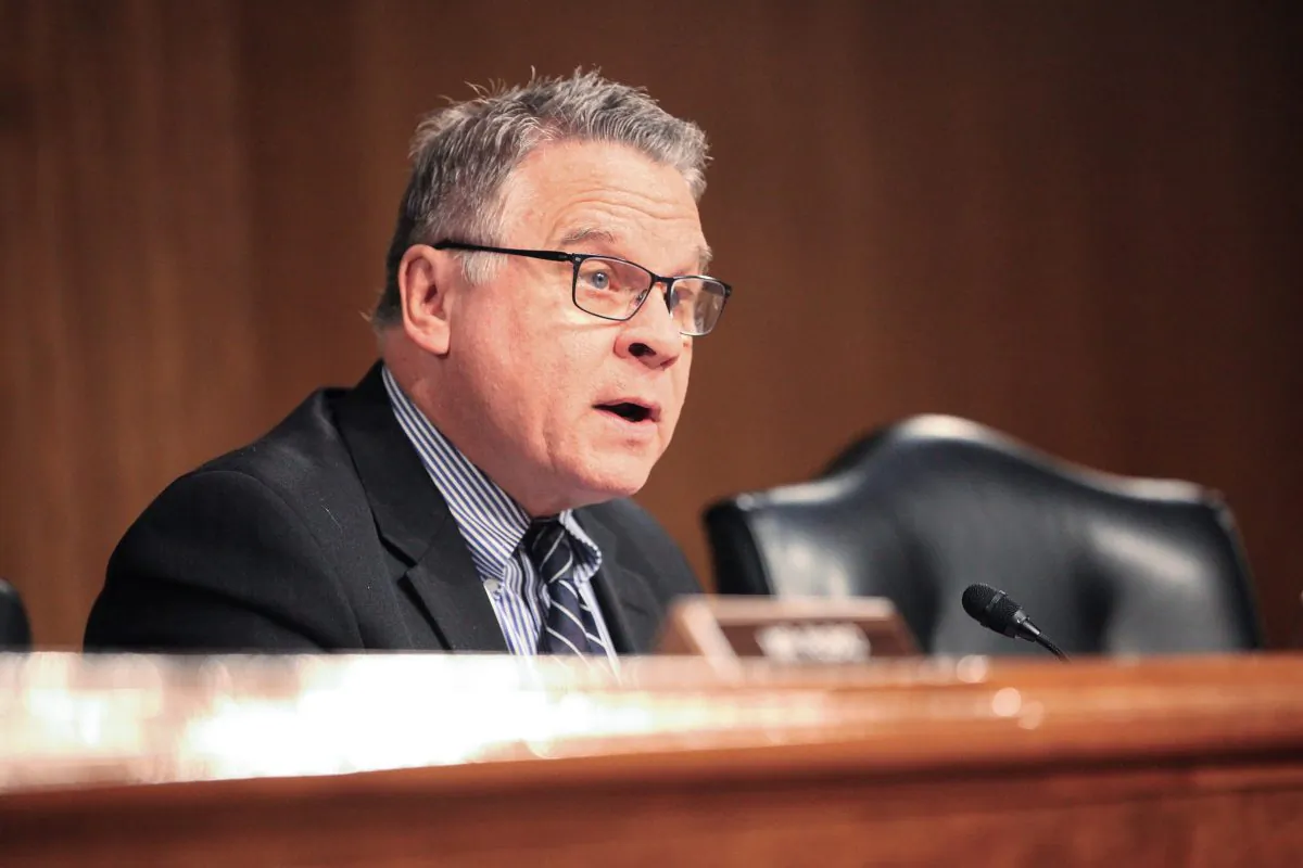 Rep. Chris Smith (R-NJ) at the Congressional Executive Commission on China Hearing on The Communist Party’s Crackdown on Religion in China in Washington on Nov 28, 2018. (Jennifer Zeng/The Epoch Times)