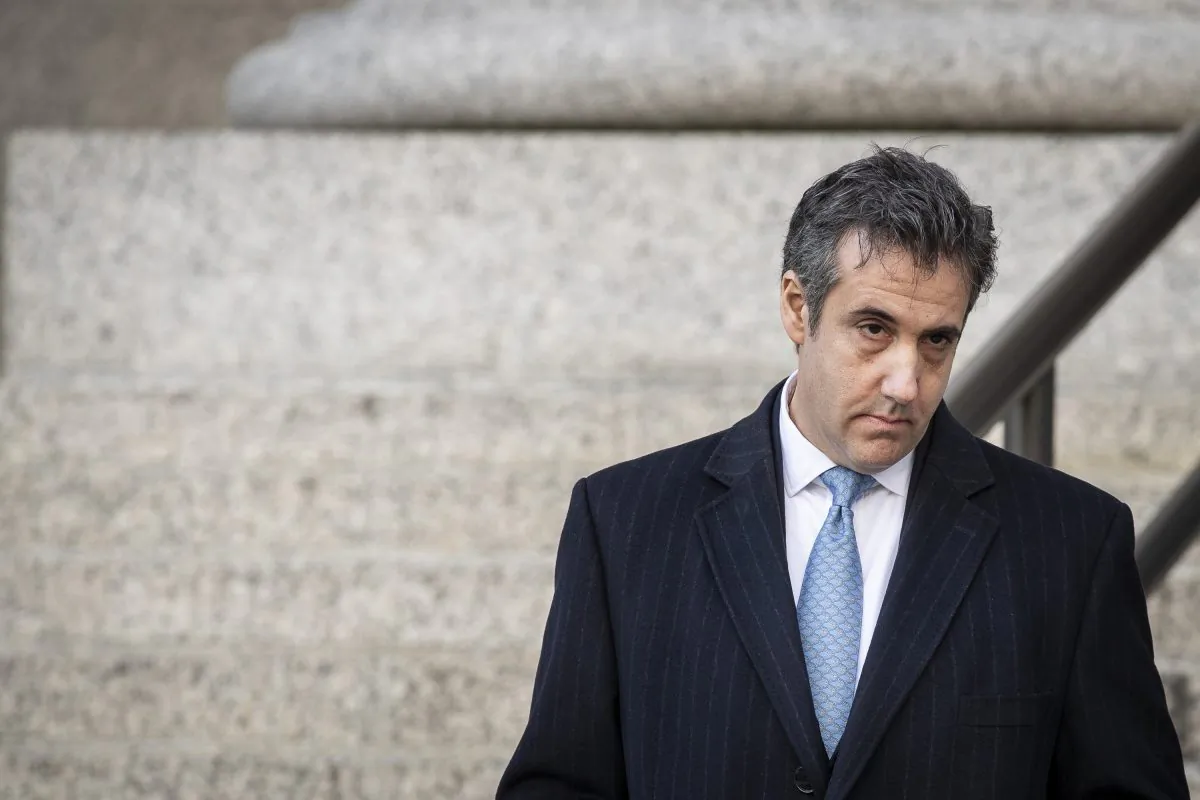 Michael Cohen, former personal attorney to President Donald Trump, exits federal court in New York City on Nov. 29, 2018. (Drew Angerer/Getty Images)