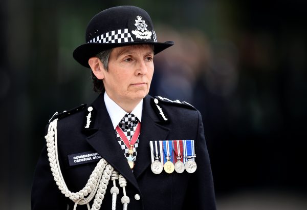 Metropolitan Police Commissioner Cressida Dick