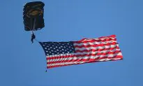 Maryland FedEx Driver Praised for Picking up American Flag Wind Knocked Over