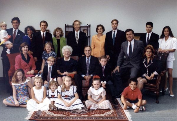 Bush family portrait