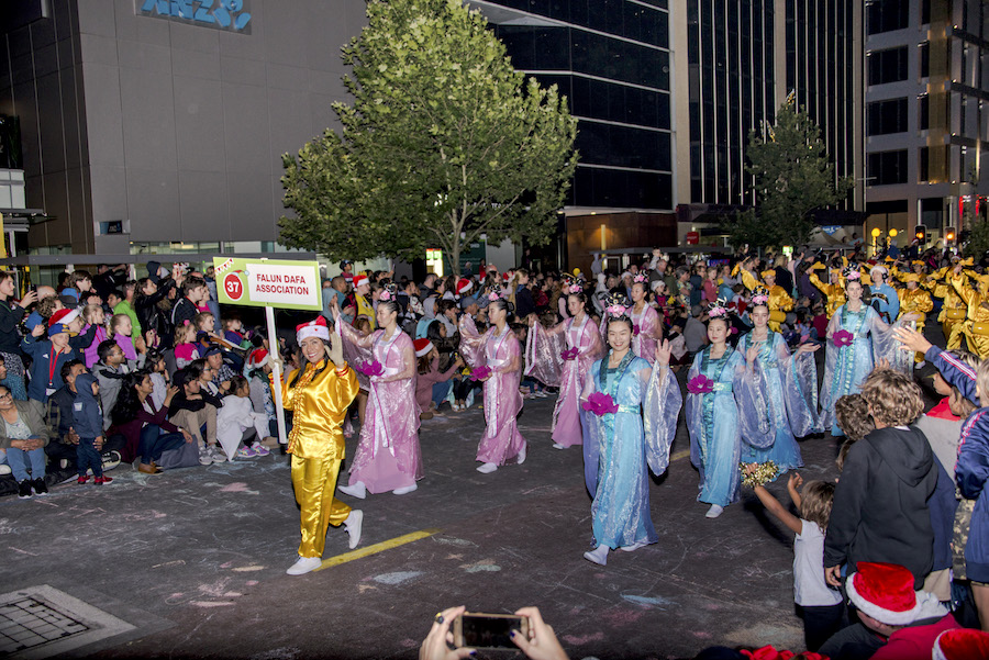 christmas pageant perth Falun Gong 2018