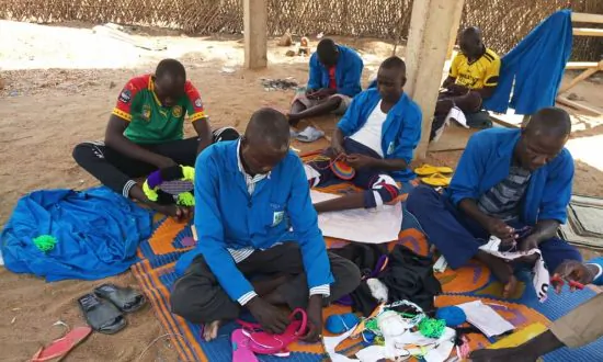Cameroon Prison Initiative Recycles Rubber Waste Into Sandals
