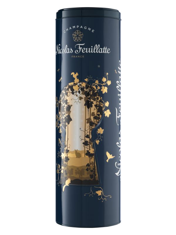 Champagne Nicolas Feuillatte Brut Reserve “Wonderland Tin”