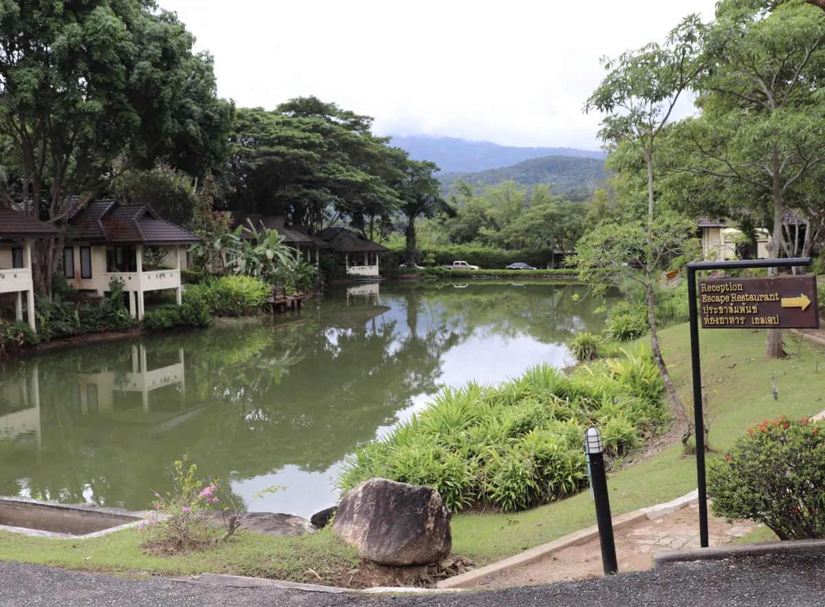 Villa accommodation for elderly residents of Care Resort, Thailand, on Nov. 11, 2018. (Ross Duncan/Special to The Epoch Times)