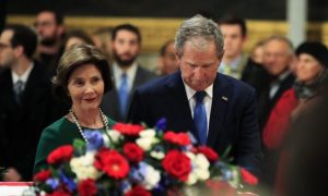 Laura Bush Shows New Son-in-Law White House, Meets With President Trump