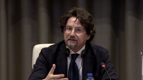 Italian prosecutor speaks at press conference