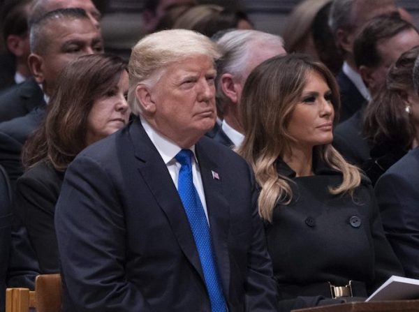 President-Donald-J.-Trump-and-First-Lady-Melania-Trump-attend-the-state-funeral-service-of-former-President-George-W.-Bush-e1544038205806-1200x894