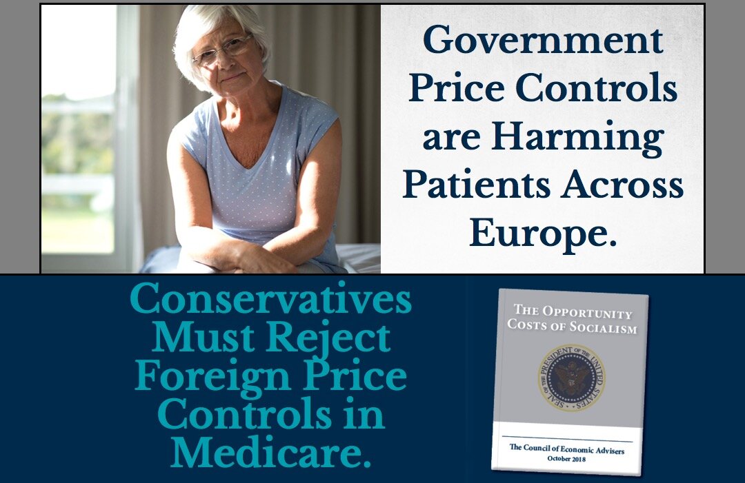 The front page of a website set up by The American Conservative Union, on Dec. 6, 2018. (Screenshot/rejectpricecontrols.org)