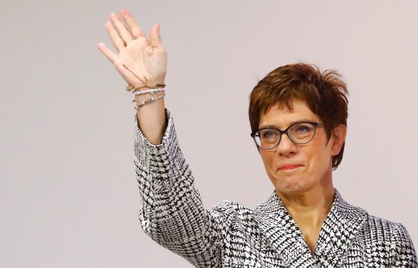 party chair Annegret Kramp-Karrenbauer