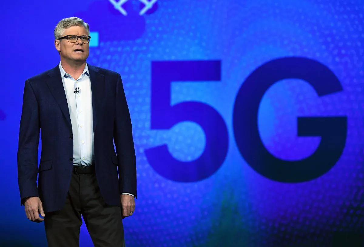 Qualcomm Inc. CEO Steve Mollenkopf speaks during a keynote address at CES 2017 last year in Las Vegas. (Ethan Miller/Getty Images)