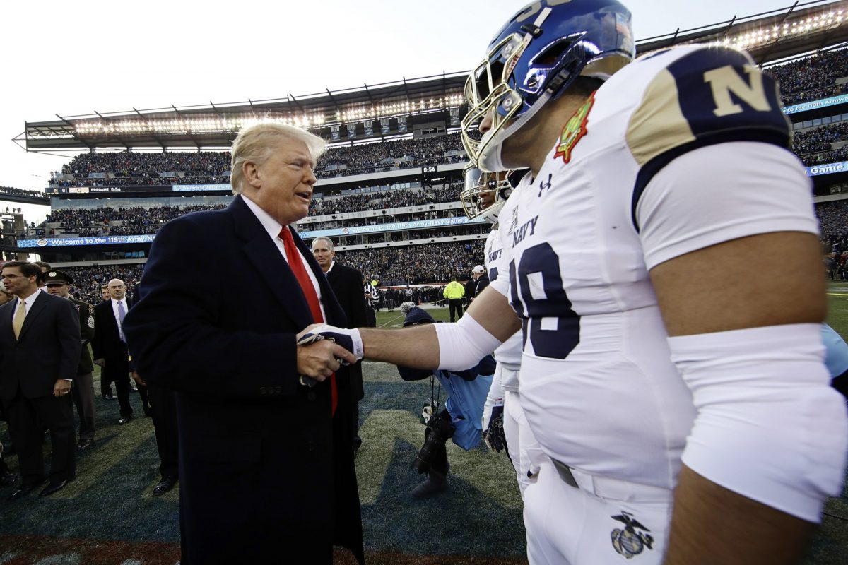 don trump meets army dude