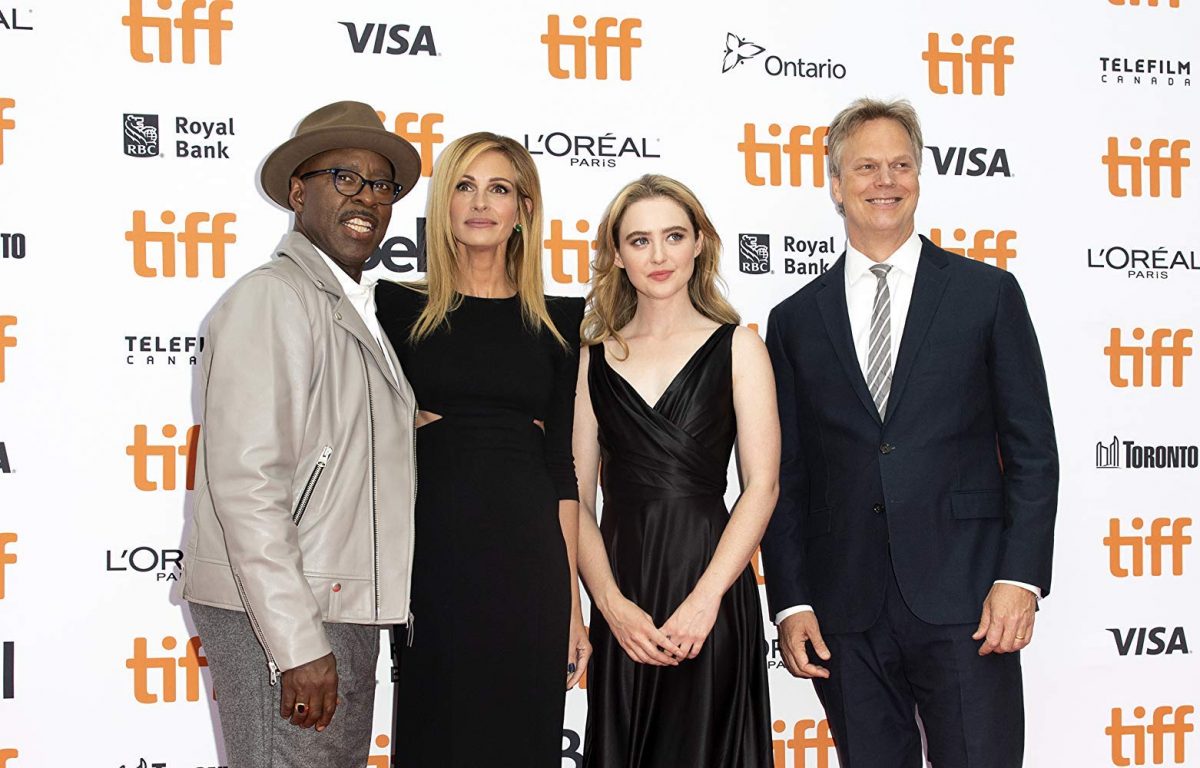 Cast of Ben is Back at an event
