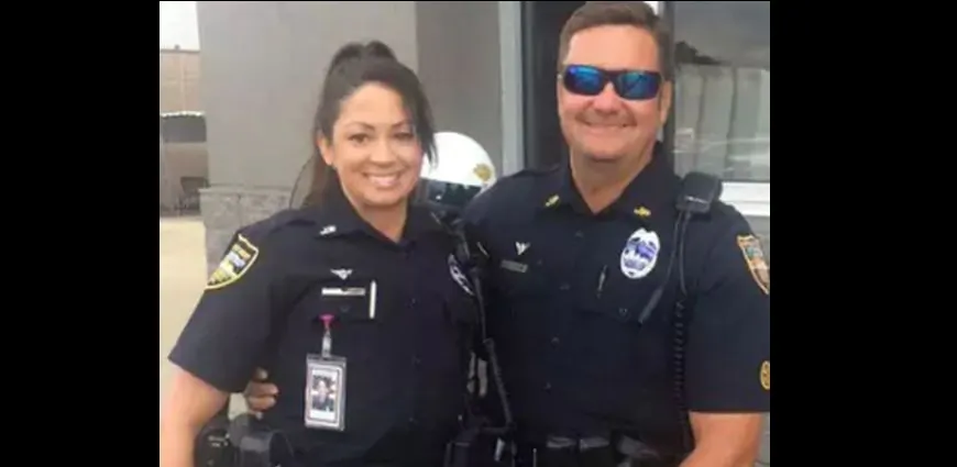 A drunk driver crashed into a police officer couple in St. Johns County, Florida, according to reports. The couple, identified as Bailiff Cathy Adams and Jacksonville Sheriff's Office deputy William Adams, was left critically wounded. (Facebook)