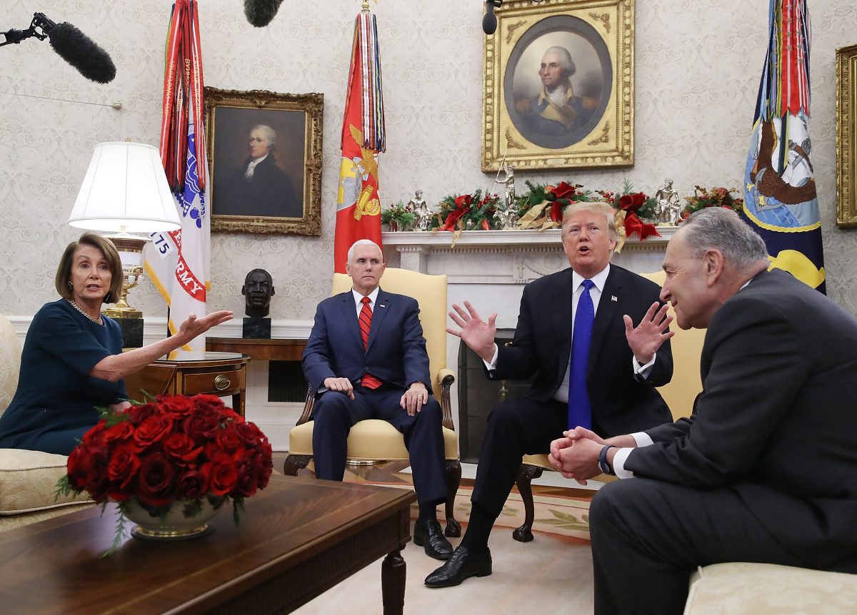 Trump meets with Democrat leaders