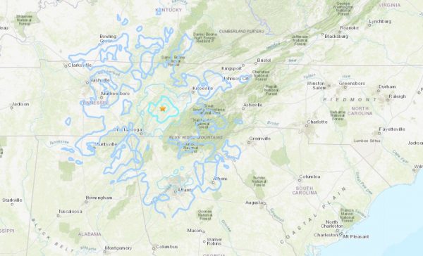 A 4.4 earthquake was felt in Atlanta