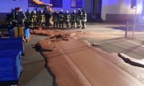 One Ton of Chocolate Spills Onto Street in Germany, Forcing Cleanup With Shovels