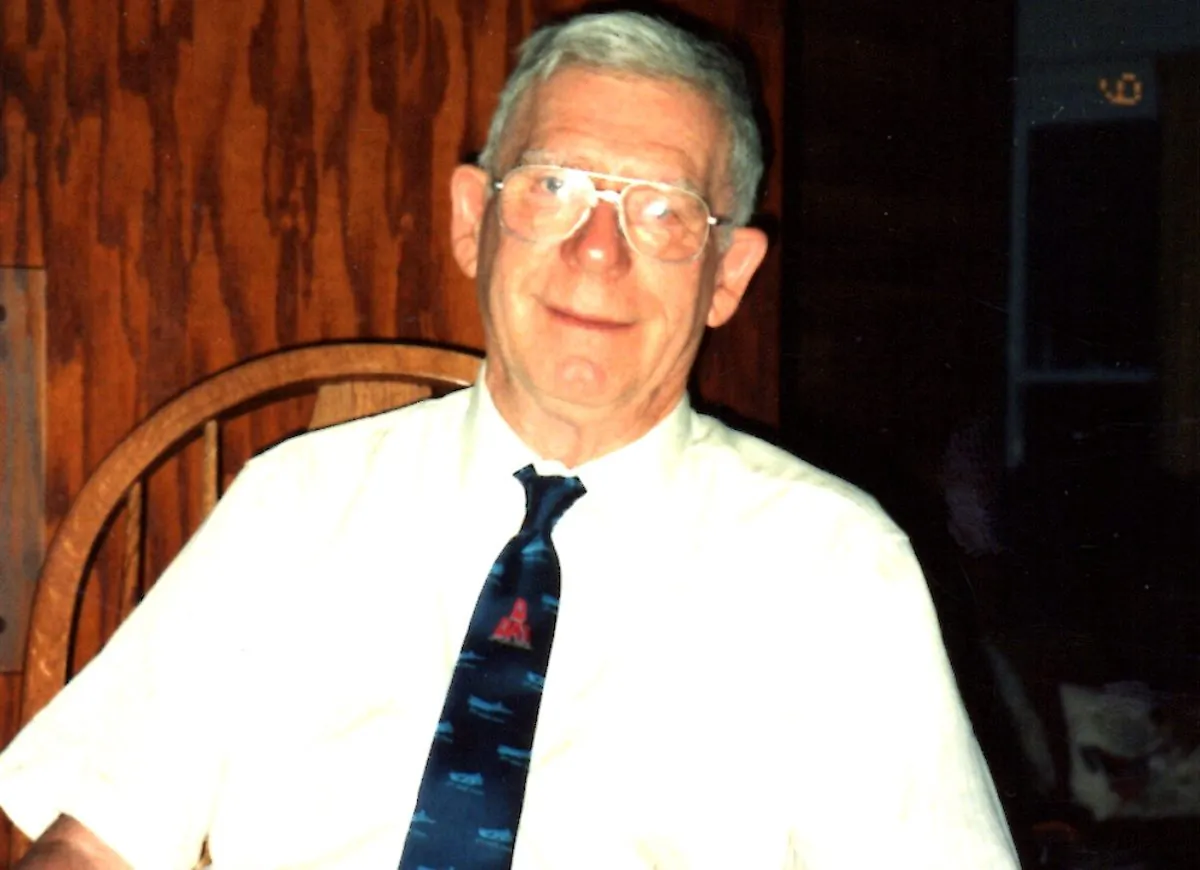 World War II veteran and author Art Schmitz. (Courtesy of Larry Schmitz)