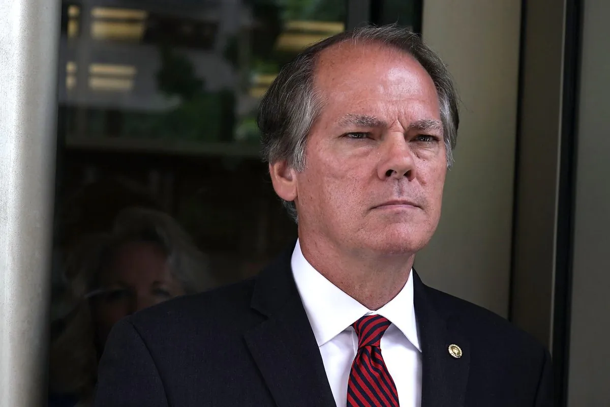 Former Senate Intelligence Committee Security Director James Wolfe comes out from the U.S. District Courthouse after a status hearing on June 19, 2018. (Alex Wong/Getty Images)