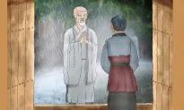 The Old Monk Who Got Drenched