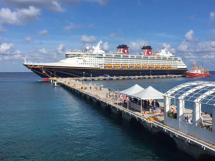 A Disney Cruise line ship. (Janna Graber)