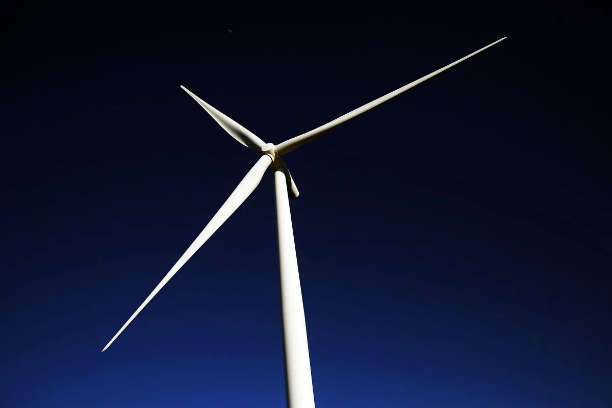 A wind turbine at a wind farm in Taft, Texas. Renewable energy sources contribute to electricity production in the United States, but unless you live next to the wind or solar farm, the actual power you use is likely to have been generated by coal, gas, or nuclear power plants. (Spencer Platt/Getty Images)